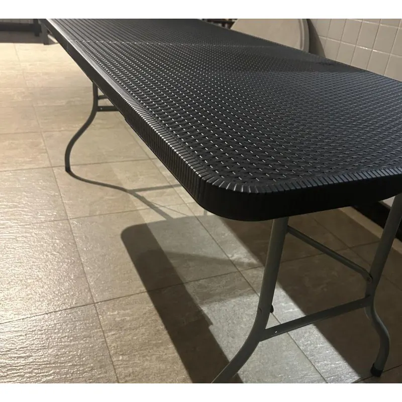 Mesa Dobrável Portátil Vira Maleta 180cm