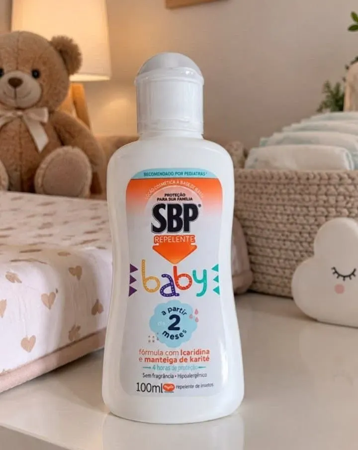 Repelente Sbp Baby 100ml A Partir De 2 Meses Hipoalergênico
