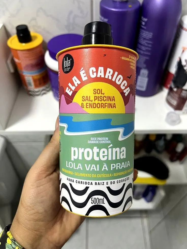 Proteina Lola Cosmetics Ela é Carioca 500g