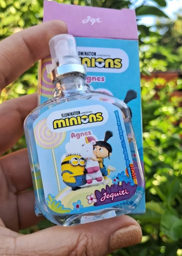 Colônias Minions e Agnes Miniatura 25ml, Jequiti (Cada)