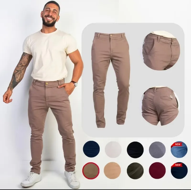 Calça Masculina Esporte Fino Estilo Social - Sport Fino