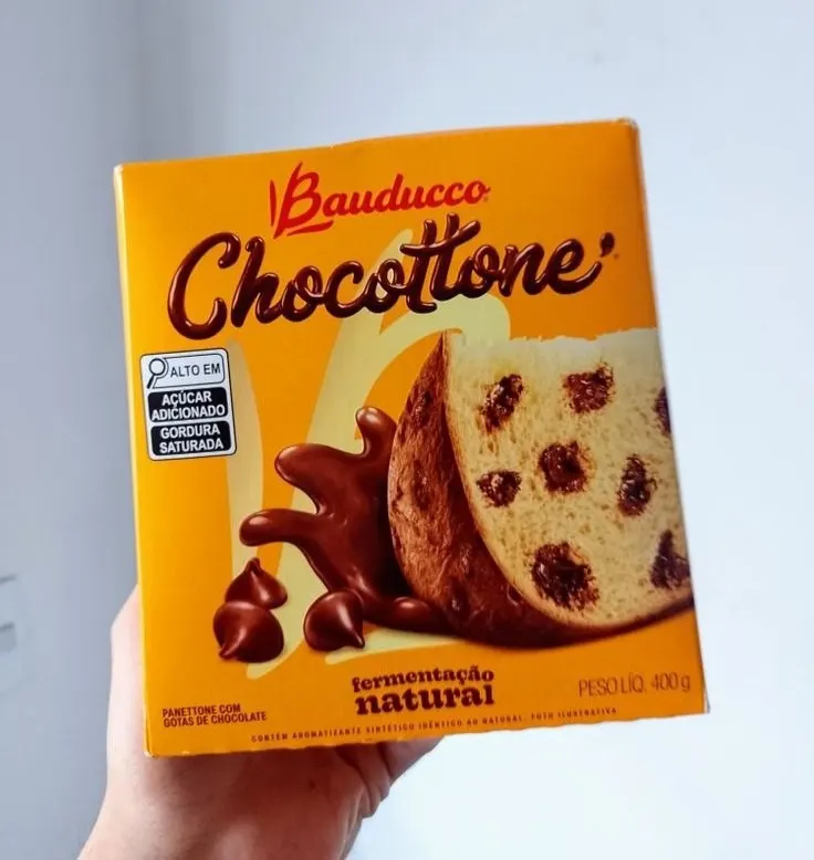 Chocottone com Gotas de Chocolate 400g Bauducco