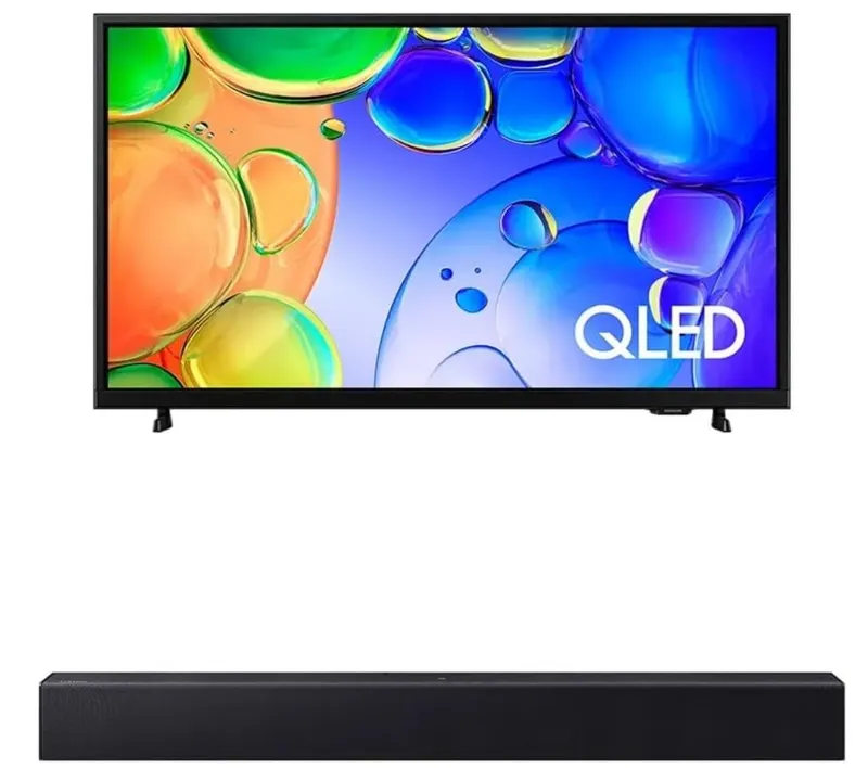 Samsung Combo Smart TV 43" QLED Full HD Q5F + Soundbar HW B400F