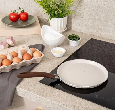 Tapioqueira Panquequeira De Indução CeramicPrime Cerâmica 22cm 500ml Verde