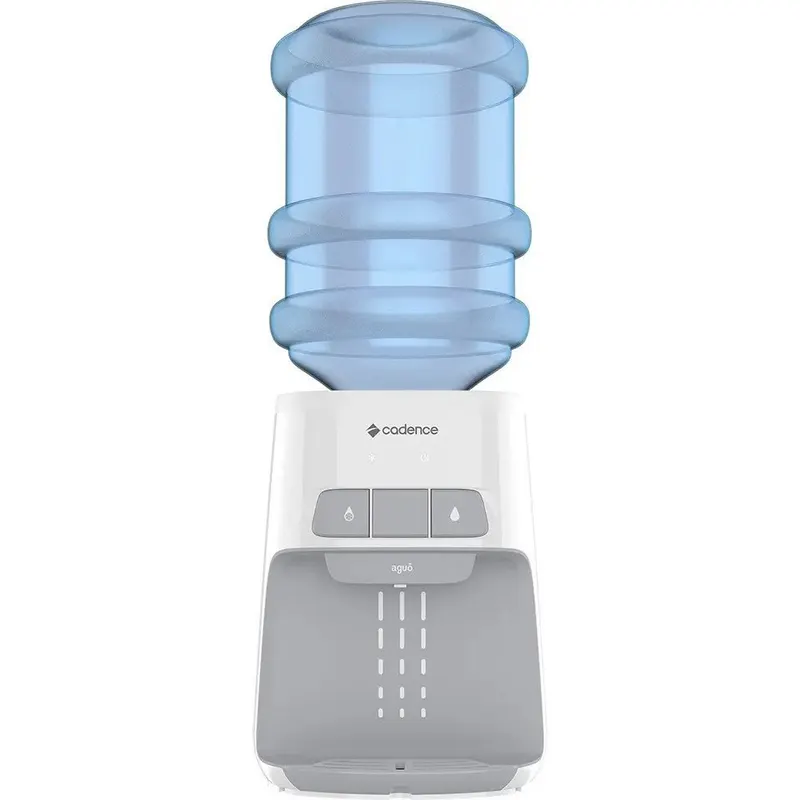 Bebedouro de mesa Cadence gela água refrigerado elétrico galão aguô BEB110 branco
