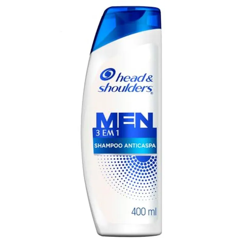 Head & Shoulders Shampoo Anticaspa Men 3 em 1 400ml