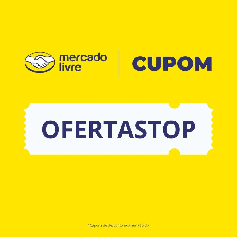 Cupom Mercado Livre — OFERTASTOP — 40% OFF, Limite de R$ 150 OFF em ESTOQUE DO MELI