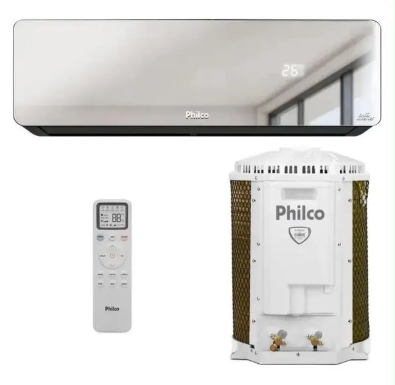 QUENTE E Ar Condicionado Inverter Philco Pac12qg 12000 Btus Qf Blanco!