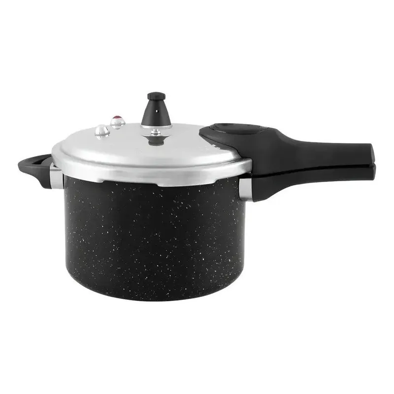 Panela De Pressão Brinox 4,2l Preto Ceramic Life Indução