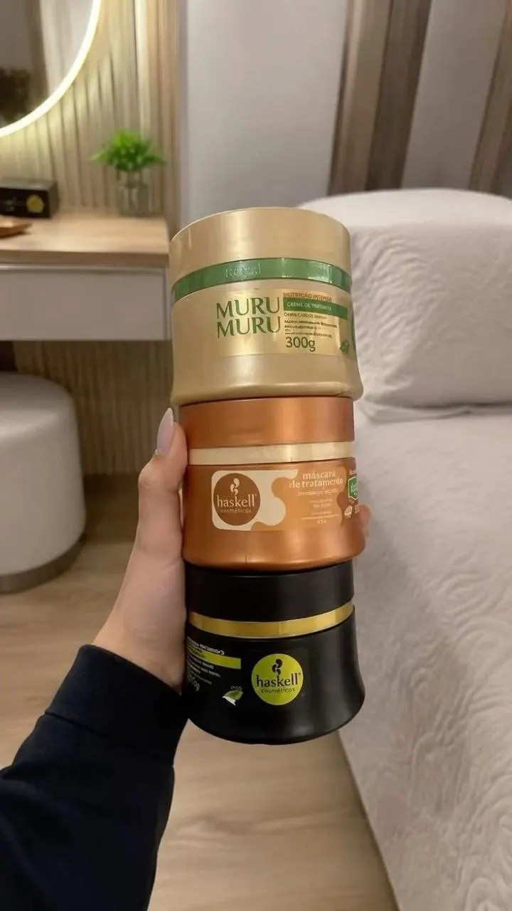 Cronograma Haskell Cavalo Forte, Murumuru e Doce de Leite 300g