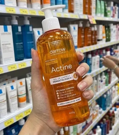 Gel de Limpeza Facial Darrow Actine Oil Control 400ml!