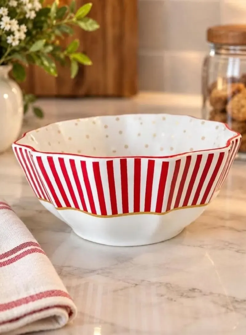 UNIDADE BOWL C/ FILETE CHRISTMAS CHARM SCALLA