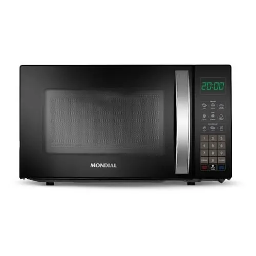 Micro-ondas Mondial Mo 01 21 B Potencia 1200w 60hz 21 Litros
