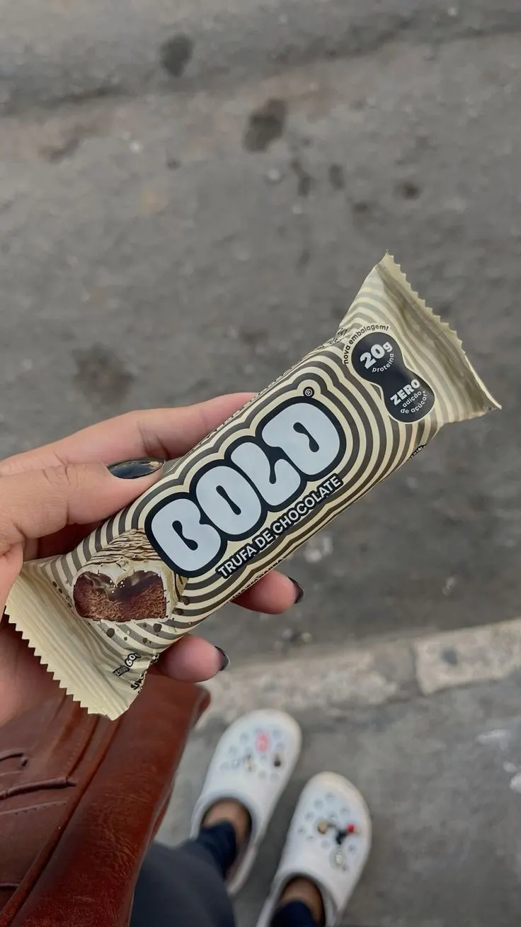 Barra de Proteína Bold Trufa de Chocolate 40 g -14 g de Proteína - Caixa com 12 Unidades