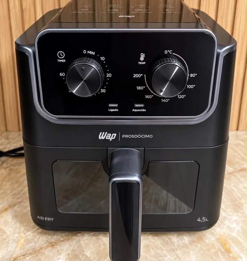 Air Fryer WAP 4,5L com Visor e Luz Interna 127V