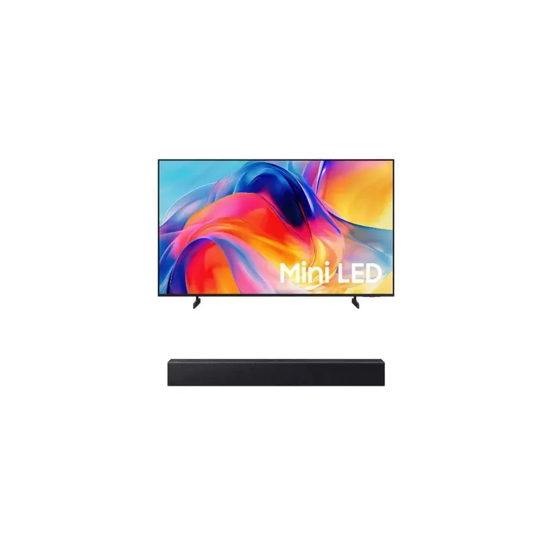 Parcelado - Samsung Smart Tv 65 Miniled 4k M75h + Soundbar Samsung Hw-b400f