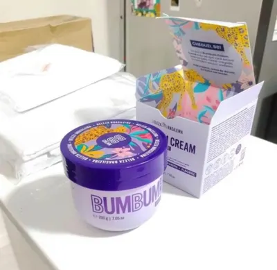 Bumbum Cream Suave 200g Tratamento Celulite Estrias Flacidez Beleza Brasileira