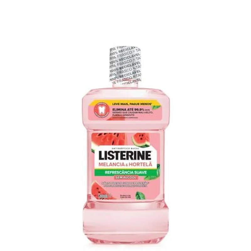 Listerine Enxaguante Bucal Melancia & Hortelã 1 Litro