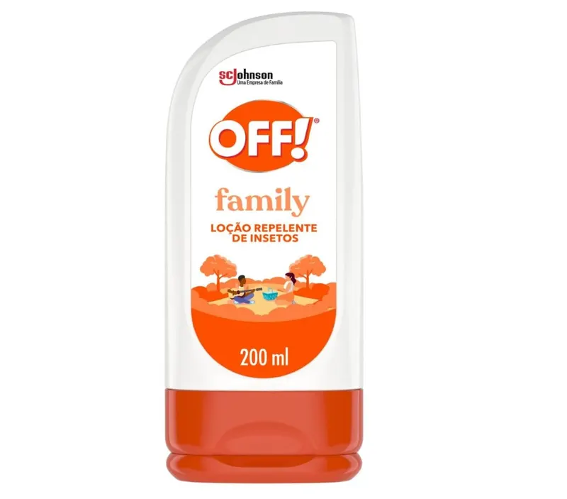 Repelente de Insetos em Loção OFF! Family, 200ml