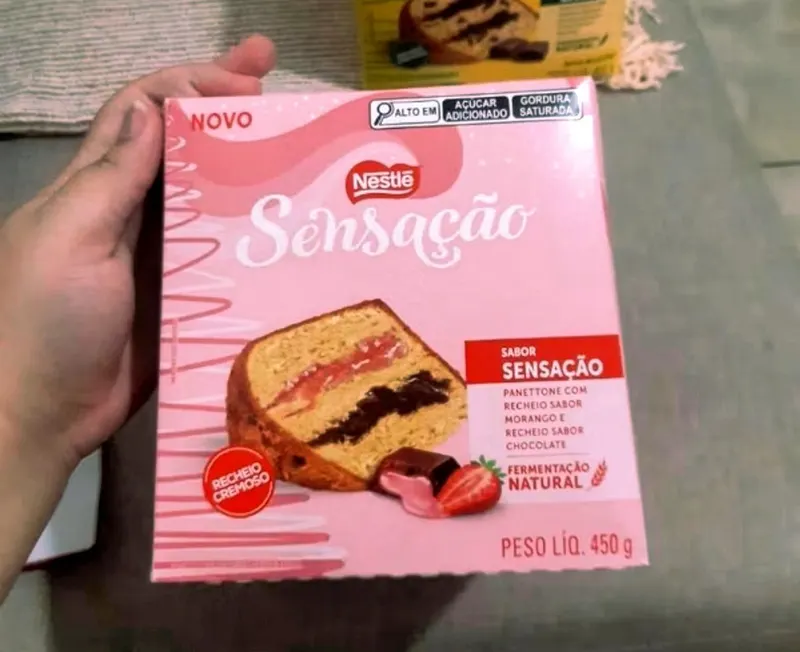 Panettone Nestlé Sensação 450g