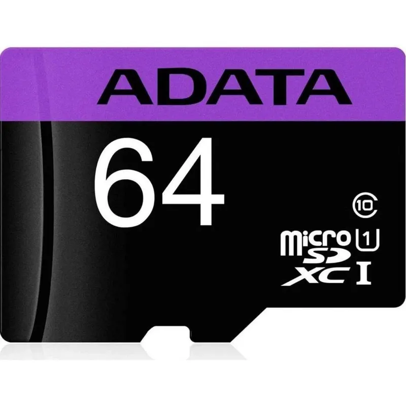 Micro SD Adata AUSDX64GUICL10-RA1 64GB MICROSDXC