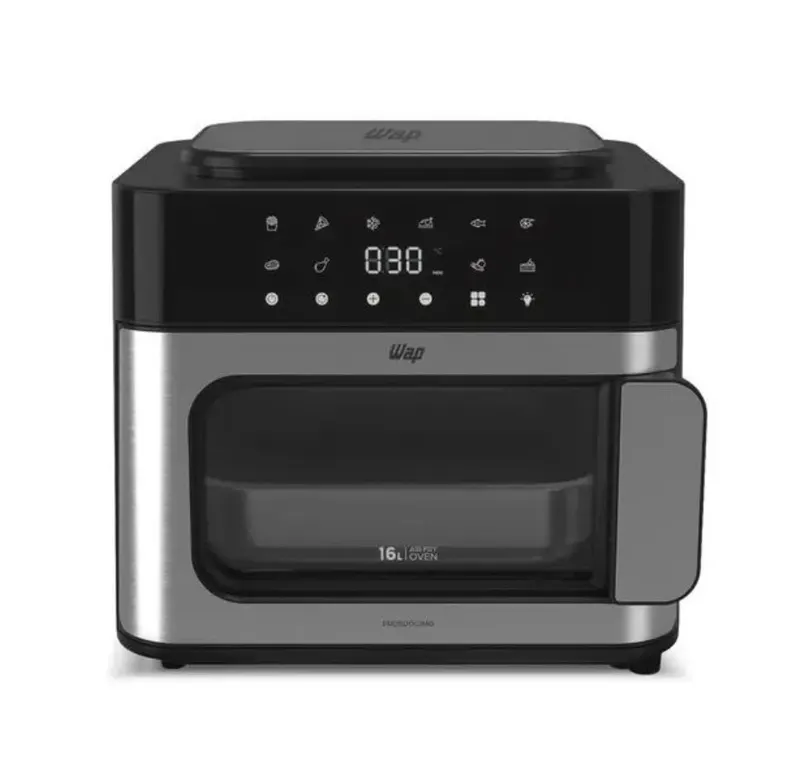 É WAP16 LITROS Air Fryer Wap Multi-comb Digital Wafc16 De 16l Preto E Cinza 220v