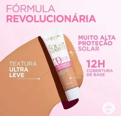 Protetor Solar Facial L'Oréal Paris Solar Expertise Efeito Make-Up FPS 70 - 30g