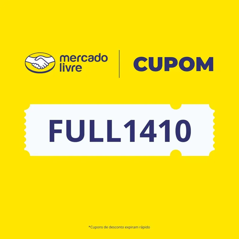 Cupom Mercado Livre em Selecionados — FULL1410 — R$ 25 OFF acima de R$ 100