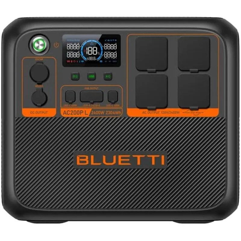 Fumo CPF BLUETTI AC200PL Central Elétrica Expansível