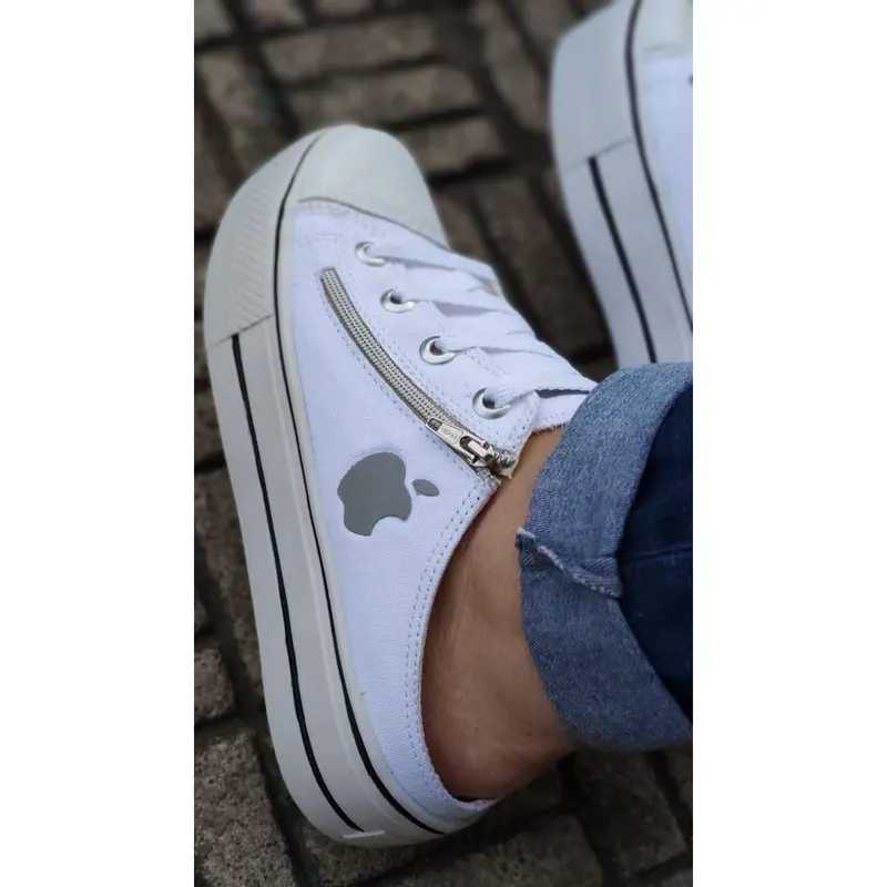 Tenis All Star Mule Feminino Plataforma Apple Envio Imediato