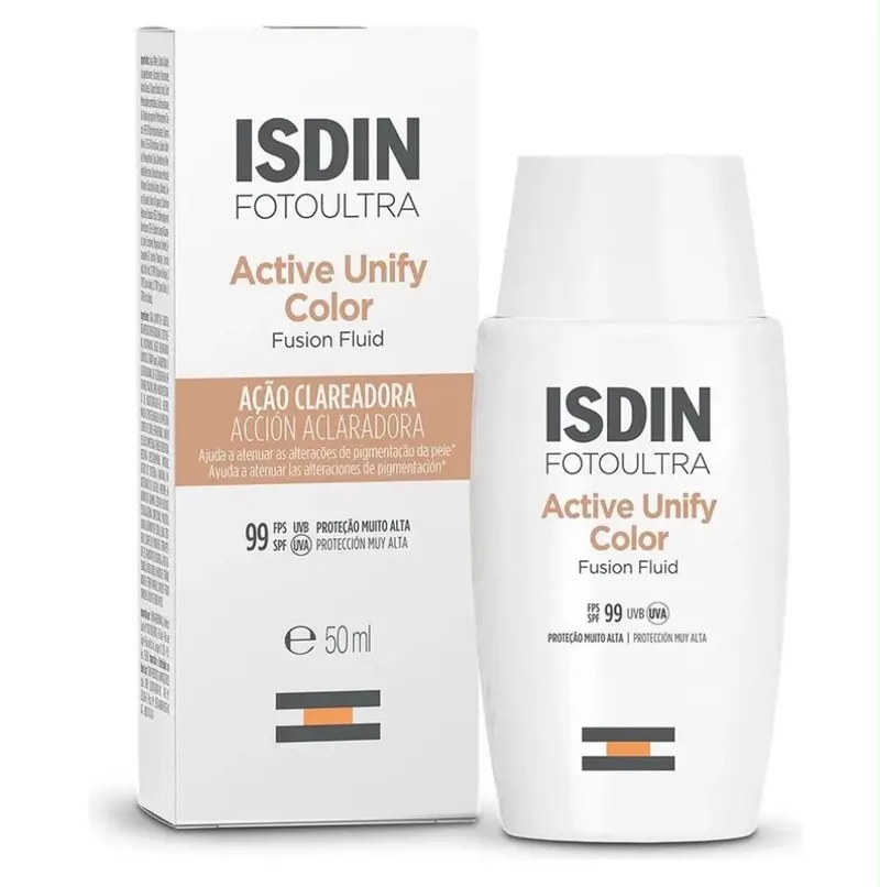 ISDIN Clareador Facial Foto Ultra Active Unify Color FPS 99 - 50ml
