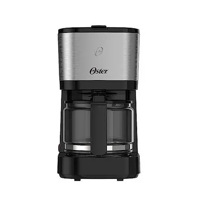Cafeteira Oster Inox Compacta com Jarra de Vidro 750ml 600w (OCAF300)