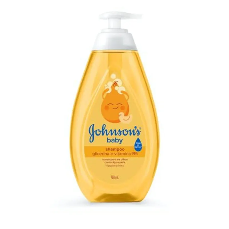 Shampoo de Glicerina Johnson's Baby, 750ml
