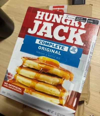 Hungry Jack Original Massa Para Panqueca E Waffle Mix 453g