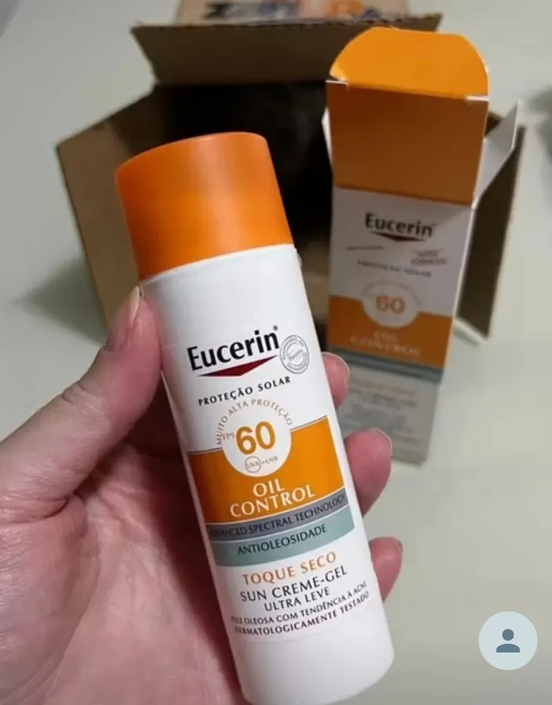 EUCERIN Protetor Solar Facial Oil Control FPS 60 50ml