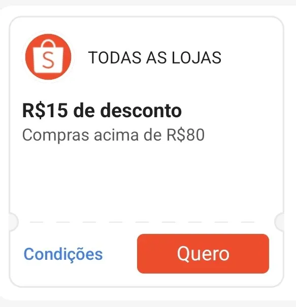 CUPOM LIBERADO