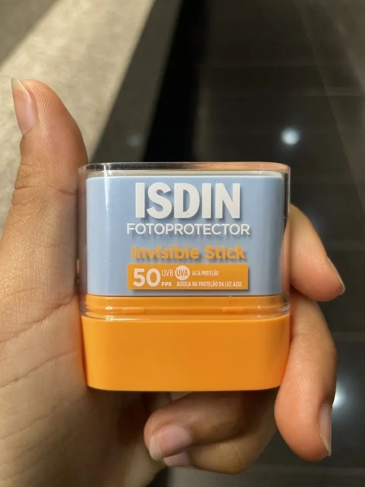 ISDIN Protetor Solar Facial em bastão Invisible Stick FPS 50
