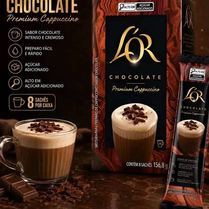 Cappuccino Premium Stick Lor - 8un