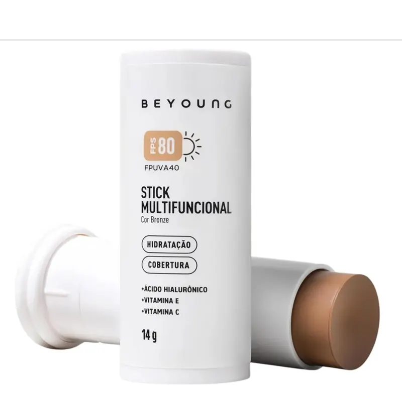 Beyoung Stick Multifuncional Com Cor FPS 80 Bronze 14g
