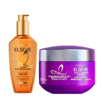 Kit Creme de Tratamento Colágeno Lifter + Óleo Extraordinário!