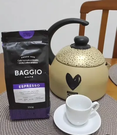 Baggio Café - Café Torrado e Moído - Blend Premiado - Espresso 250g