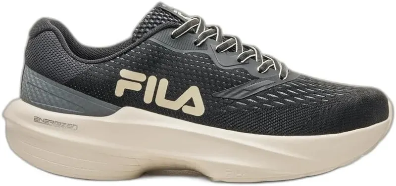 Tenis Fila Impulser Masculino, Black/Raw White, 43
