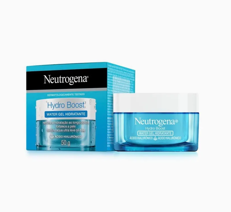 METADEEE DO PREÇO Hidratante Facial Neutrogena Hydro Boost Water Gel, 50g.