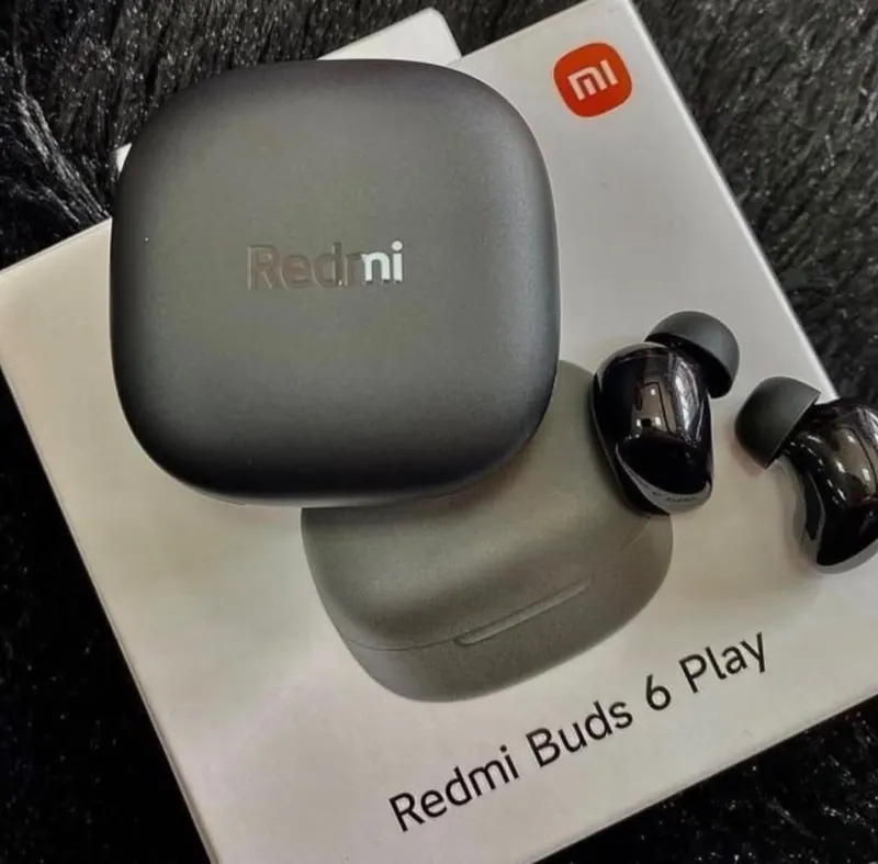 XIAOMIFone de Ouvido Bluetooth Xiaomi Redmi Buds 6 Play