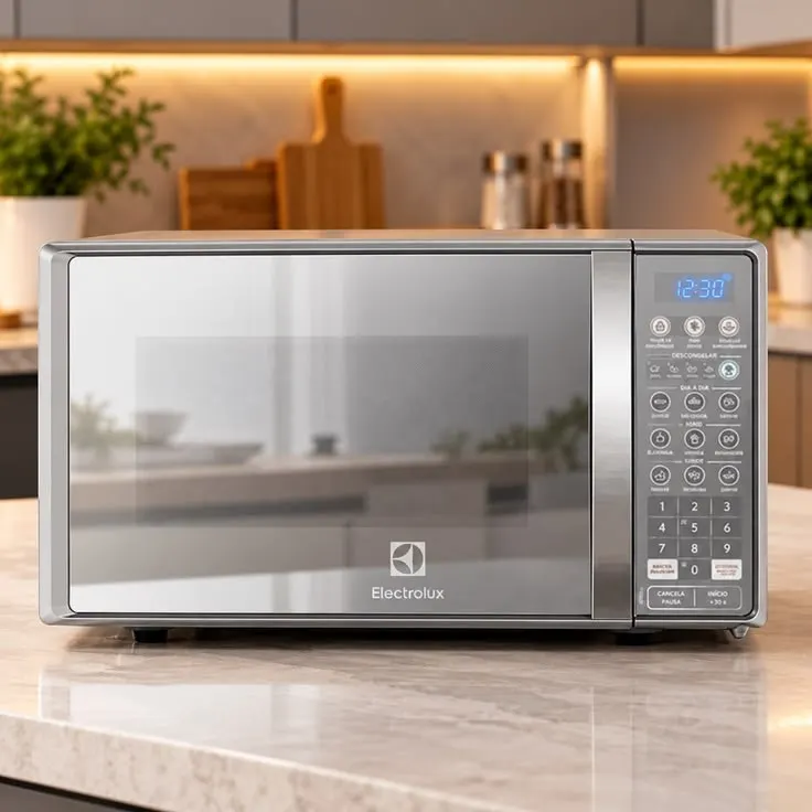 Micro-ondas Electrolux 20L cor Inox Espelhado com Função Tira Odor (MT30S)