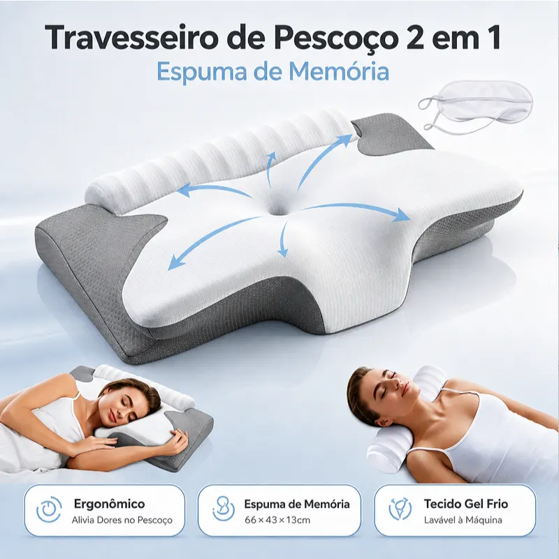 Chega de dor no pescoço