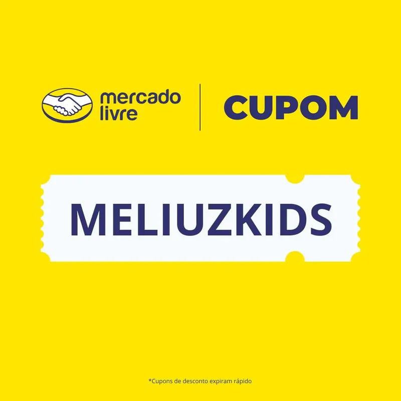 Cupom Mercado Livre — MELIUZKIDS — 30% OFF, Limite de R$ 145