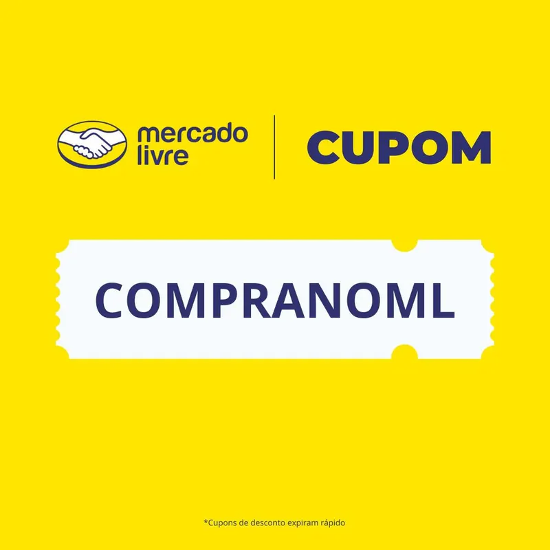 Ainda ativo! Cupom Mercado Livre Novas Contas — COMPRANOML — 50% OFF, Limite de R$ 20