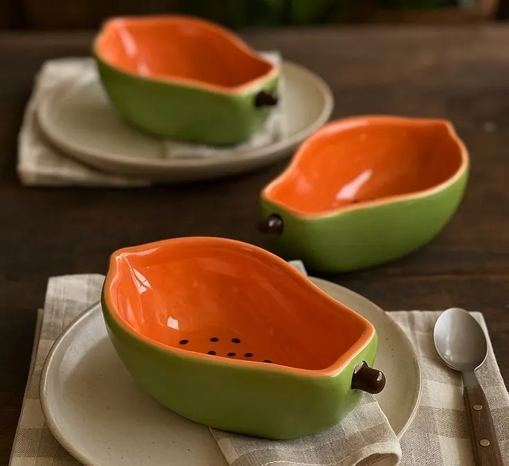 Bowl Mamão Coleção Tutti Frutti