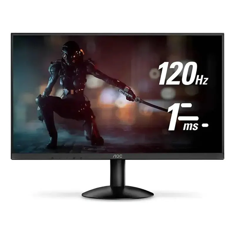 Monitor Gamer Aoc 21.5" 120Hz 22B30hm23 Fhd, 1Ms, Preto 22"